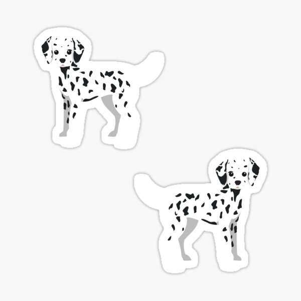 Dalmatian pattern Sticker