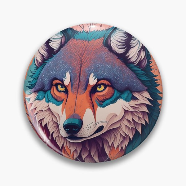 Item preview, Portrait of a Wolf, Illustrated designed and sold by Future / Classic.