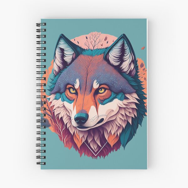 Item preview, Portrait of a Wolf, Illustrated designed and sold by Future /  Classic.