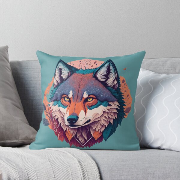 Item preview, Portrait of a Wolf, Illustrated designed and sold by Future /  Classic.