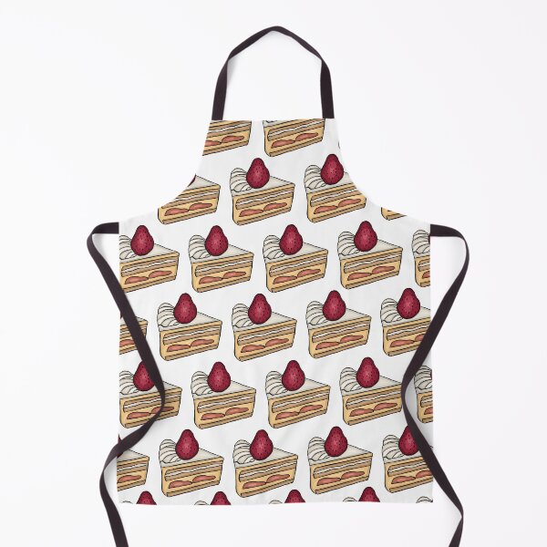Item preview, strawberry cake coquette pattern white designed and sold by kayacobain.