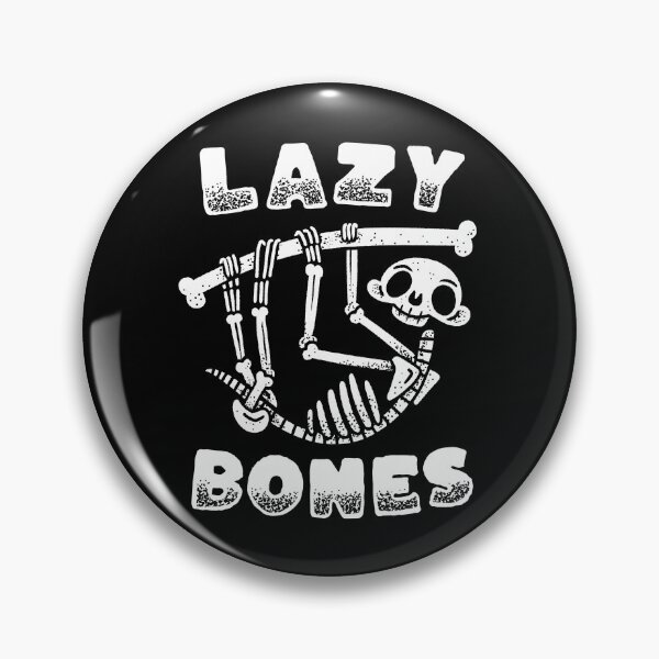 Item preview, Lazy Bones Spooky Cute Skeleton Sloth designed and sold by abowersock.