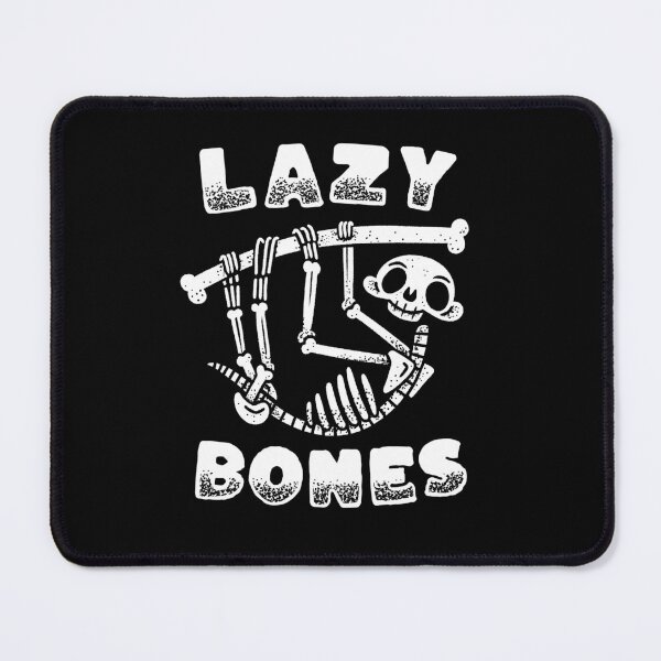 Item preview, Lazy Bones Spooky Cute Skeleton Sloth designed and sold by abowersock.