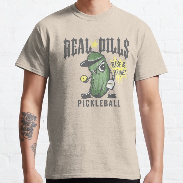 Pickleball aux vrais aneths T-shirt classique