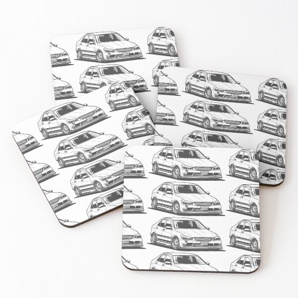 Item preview, Toyota Altezza RS 200 300 (Lexus IS 200 300) Black And White designed and sold by TrilogyMerch.