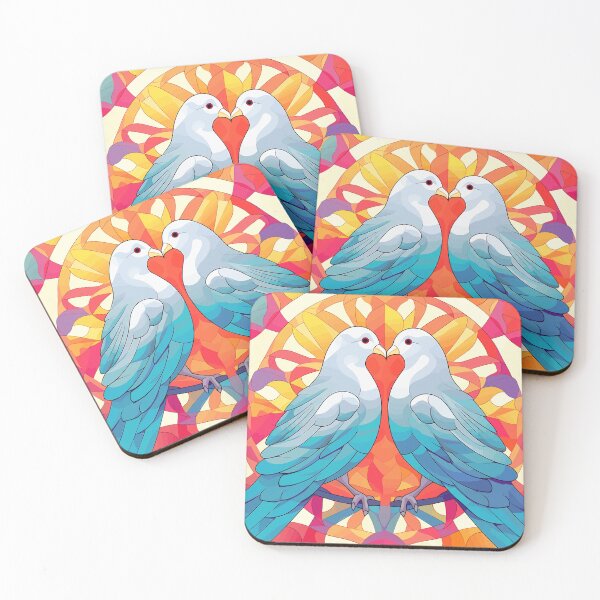 Item preview, Turtle doves love designed and sold by VisionArt88.