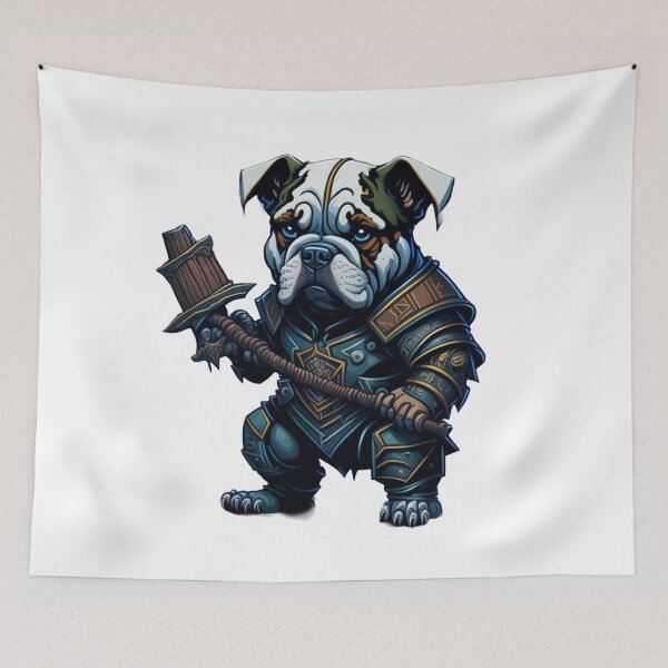 Item preview, Paws of Nature: The Magical Druid Bulldog Puppy and its Enchanted Adventures designed and sold by harperjg.
