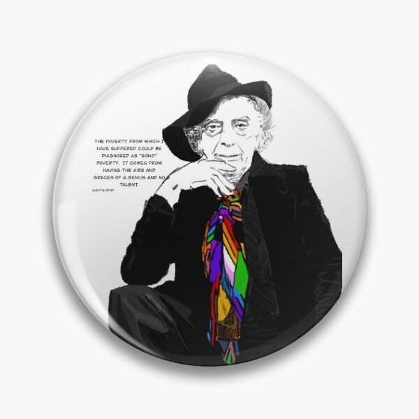 Artikelvorschau, Zitate von Quentin Crisp entworfen und verkauft von 3leggeddogg.