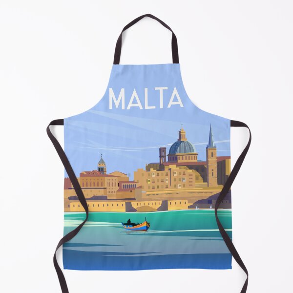 Artikelvorschau, Vintages Reiseplakat Maltas entworfen und verkauft von Arctic frame studio.