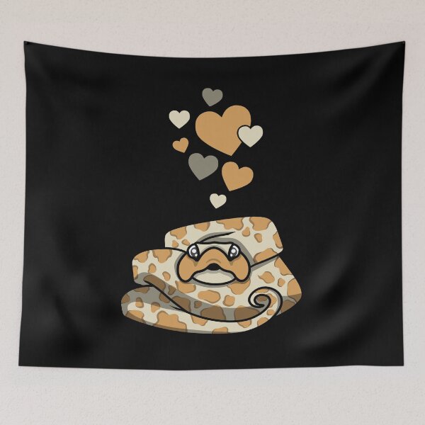 Item preview, Jaguar Hognose Snake With Hearts designed and sold by eternallygifted.