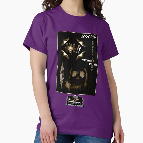039_Techno Musik NdrgrnD_SinFrcrt-art-eddyscap Camiseta clásica