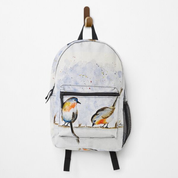 Artikelvorschau, Aquarell Robin Birds entworfen und verkauft von NathBros.