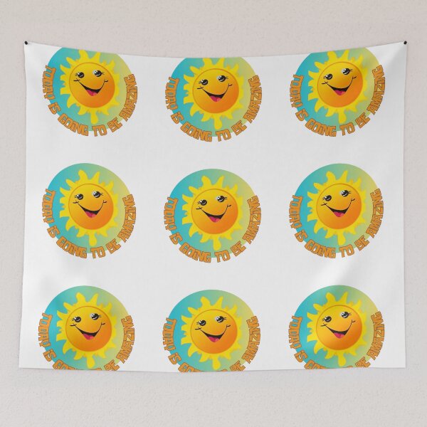 Item preview, Today is Going to Be Amazing! Bright Happy Sun designed and sold by TGAL2.