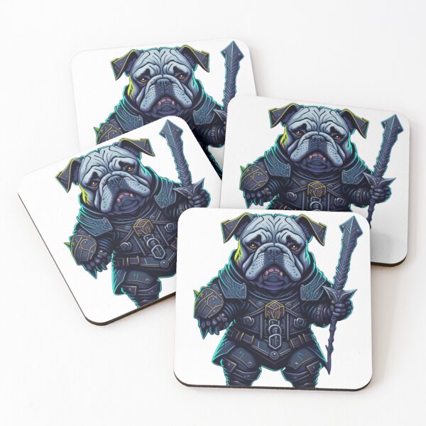 Item preview, The Bone Raiser: A Spooky Adventure with the Necromancer Bulldog Puppy designed and sold by harperjg.