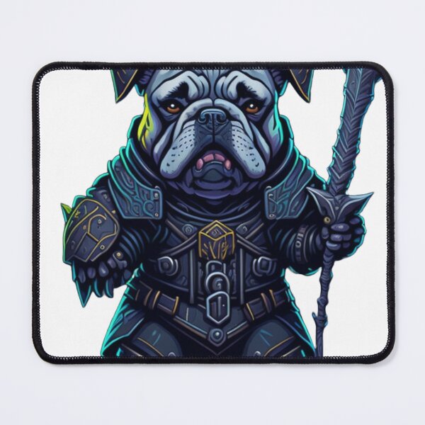Item preview, The Bone Raiser: A Spooky Adventure with the Necromancer Bulldog Puppy designed and sold by harperjg.