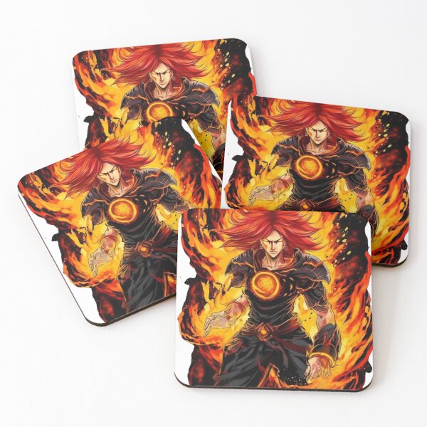 Item preview, Anime - Fire Guardian designed and sold by AnimeCloud.