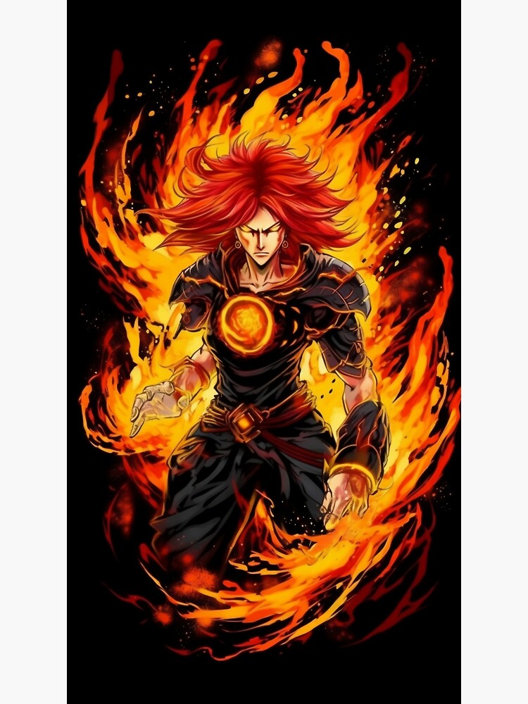 Anime - Fire Guardian | Poster