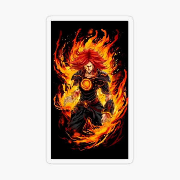 Anime - Fire Guardian | Poster