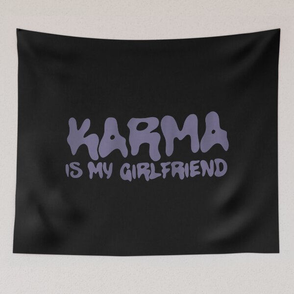 Item preview, Karma (girlfriend version) | Taylor The Eras Tour | Home Decor Merch Fandom Small Support | HECKINFAROUT  designed and sold by Two Otters Co.