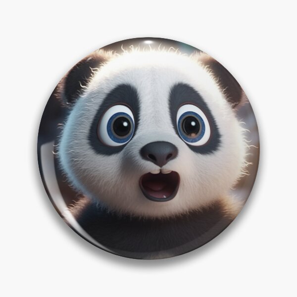 Item preview, Surprised Animated Panda Bear designed and sold by DigitalPixelize.