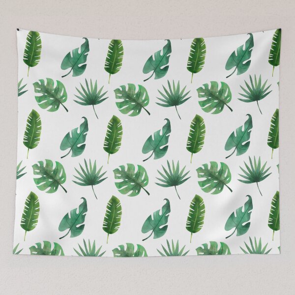 Item preview, Summer Tropical Leaves Pattern designed and sold by Melissa Mielke.