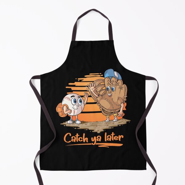 Item preview, Catch ya Later Cartoon Baseball Glove and Baseball Ball designed and sold by grinta2021.