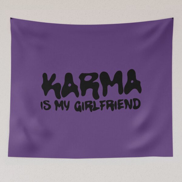 Item preview, Karma (girlfriend version) | Taylor The Eras Tour | Home Decor Merch Fandom Small Support | HECKINFAROUT  designed and sold by Two Otters Co.