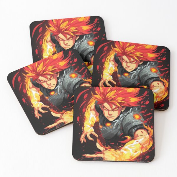 Item preview, Anime - Fire Guardian designed and sold by AnimeCloud.
