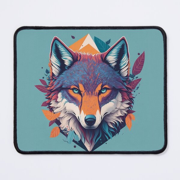 Item preview, Portrait of a Wolf, Illustrated designed and sold by Future /  Classic.