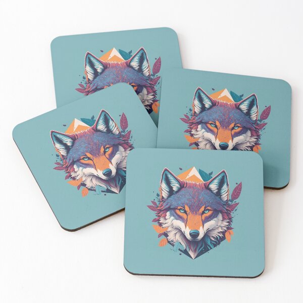 Item preview, Portrait of a Wolf, Illustrated designed and sold by Future /  Classic.
