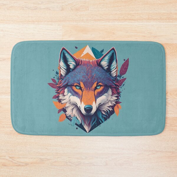 Item preview, Portrait of a Wolf, Illustrated designed and sold by Future /  Classic.