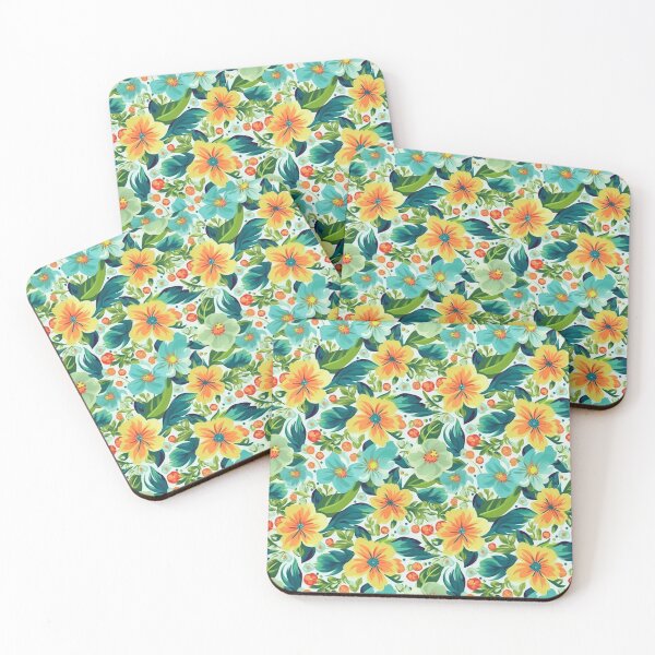 Item preview, Blooming Symphony: Vibrant Spring Floral Print designed and sold by nojdeux.