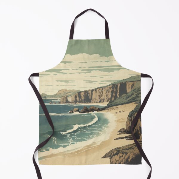 Item preview, Vintage Pristine Shoreline Scene designed and sold by Sturdust.