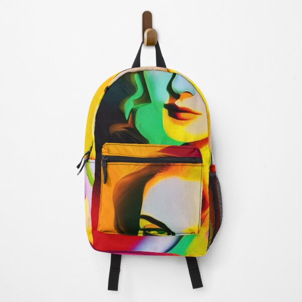 Item preview, Digital art abstract portrait | retro aesthetics designed and sold by CiceroSpin.
