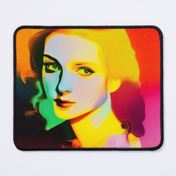 Item preview, Digital art abstract portrait | retro aesthetics designed and sold by CiceroSpin.
