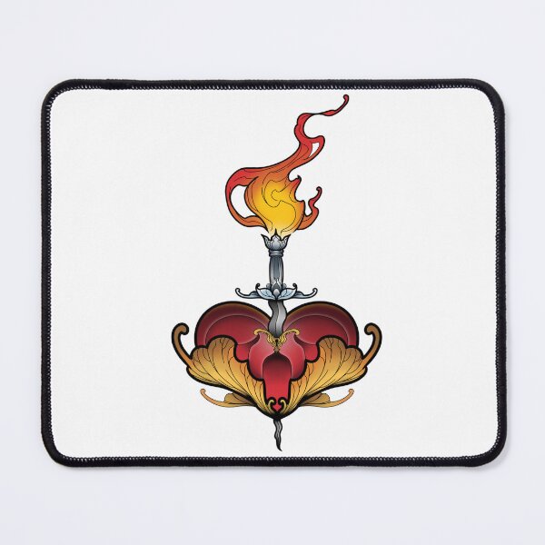 Item preview, Flame Through Heart designed and sold by Rmoondroptear.