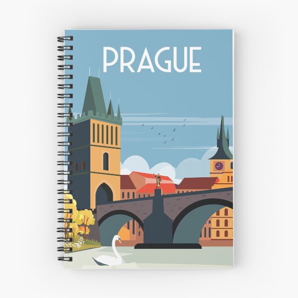 Item preview, Prague   Czech Republic travel poster designed and sold by Arctic frame studio.