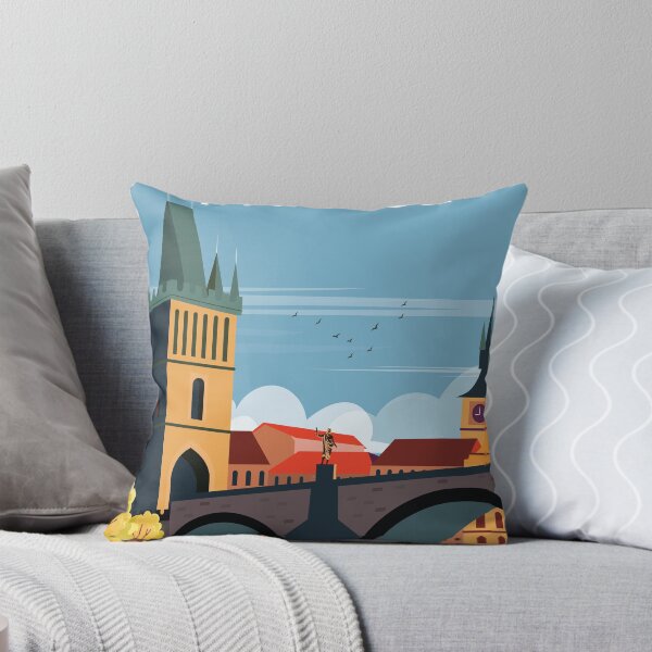Item preview, Prague   Czech Republic travel poster designed and sold by Arctic frame studio.
