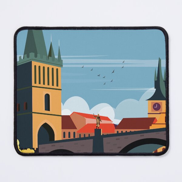 Item preview, Prague   Czech Republic travel poster designed and sold by Arctic frame studio.