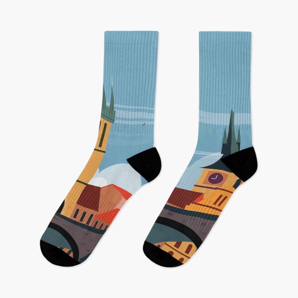 Item preview, Prague   Czech Republic travel poster designed and sold by Arctic frame studio.