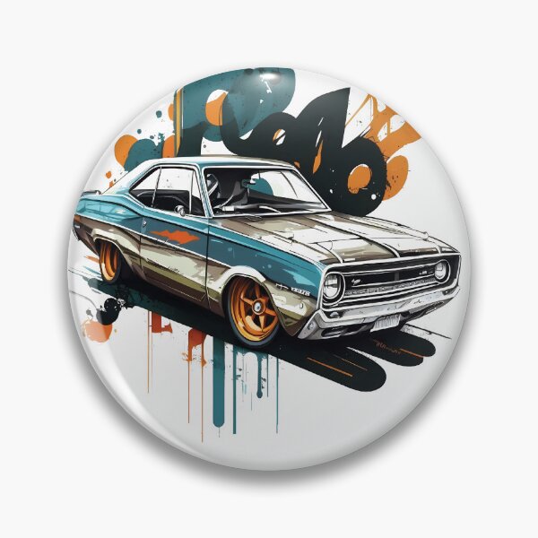 Item preview, Classic Muscle, Powerful Aggressive Car, 1970 designed and sold by MVDigitalArt.