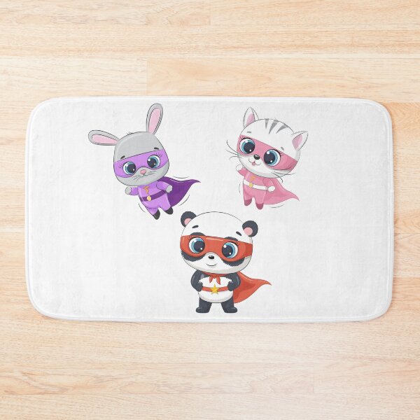 Item preview, cute funny happy babies cat bear bunny power super baby colors  designed and sold by Eden3.
