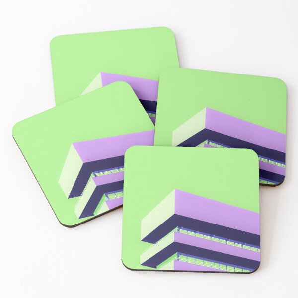 Item preview, Purple Green Architecture designed and sold by CreativArtz.