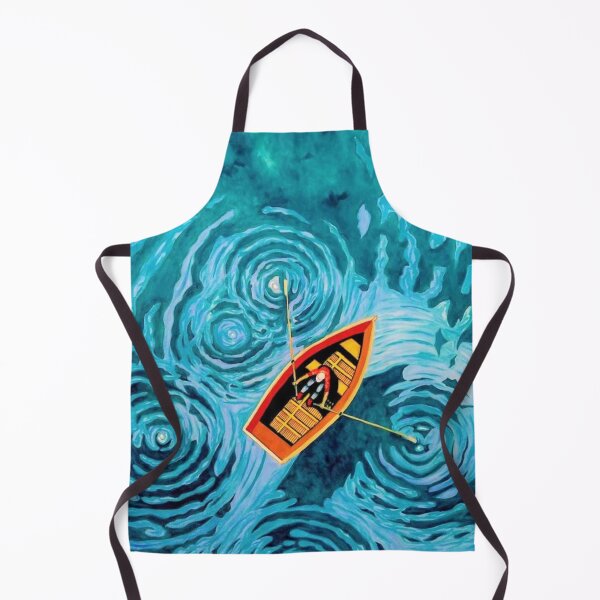 Item preview, Boat in Lake designed and sold by KozenkoArt.