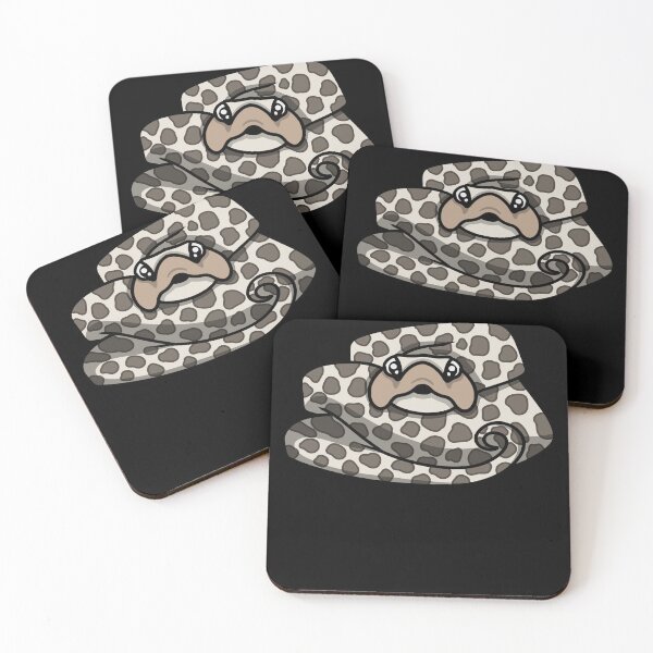 Item preview, Cute Axanthic Hognose Snake designed and sold by eternallygifted.