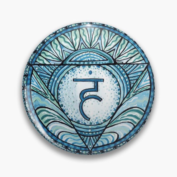 Item preview, Mandalas throat chakra designed and sold by elainegilbert.