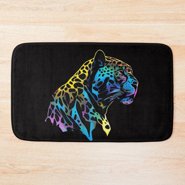 Artikelvorschau, Regenbogen-Jaguar mit dunklem Kopf entworfen und verkauft von jkrphoto.