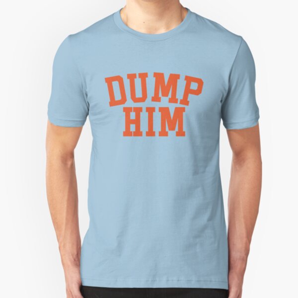 DUMP HIM - Britney Spears message tee Slim Fit T-Shirt