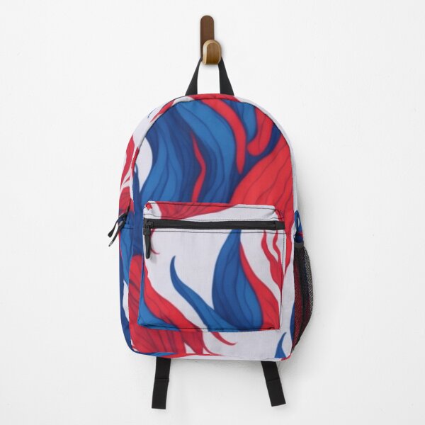 Item preview, red and blue flames abstract aesthetic designed and sold by K-Art-Design.