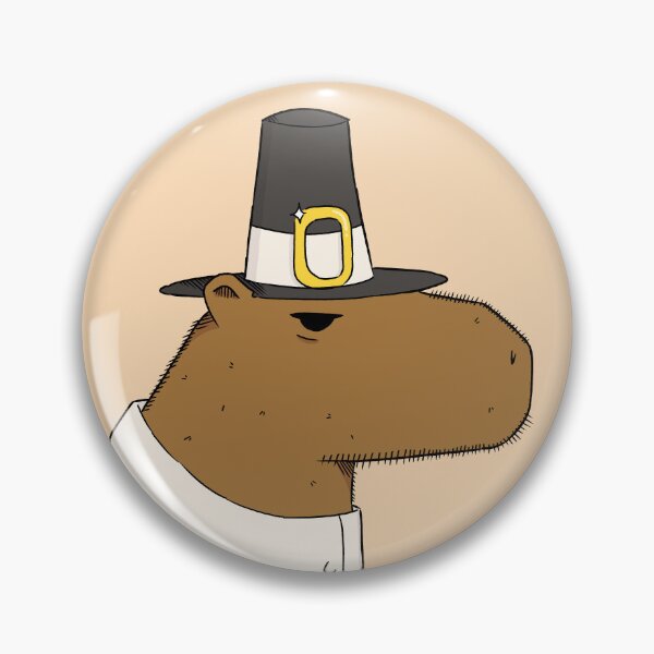 Item preview, Thanksgiving Capybara designed and sold by lilchokedout.